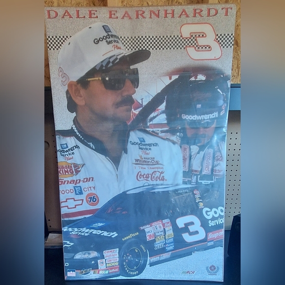 Vintage Earnhardt Advertisment Posters/Tribute Racing Magazine - Picture 3 of 13